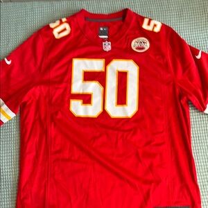 NFL Kansas City Chiefs Red Jersey